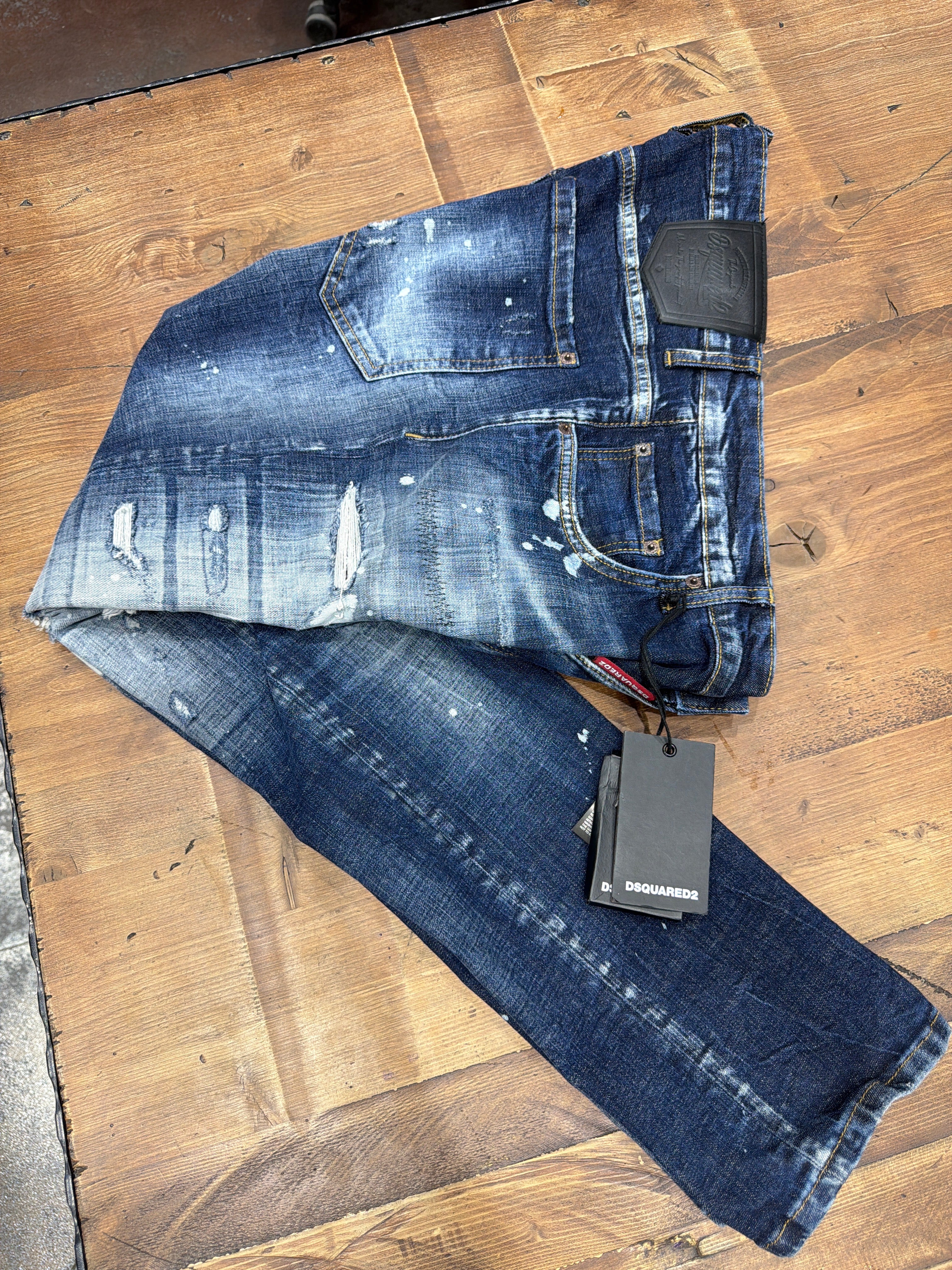 Dsquared Mavi  Kot Pantolon