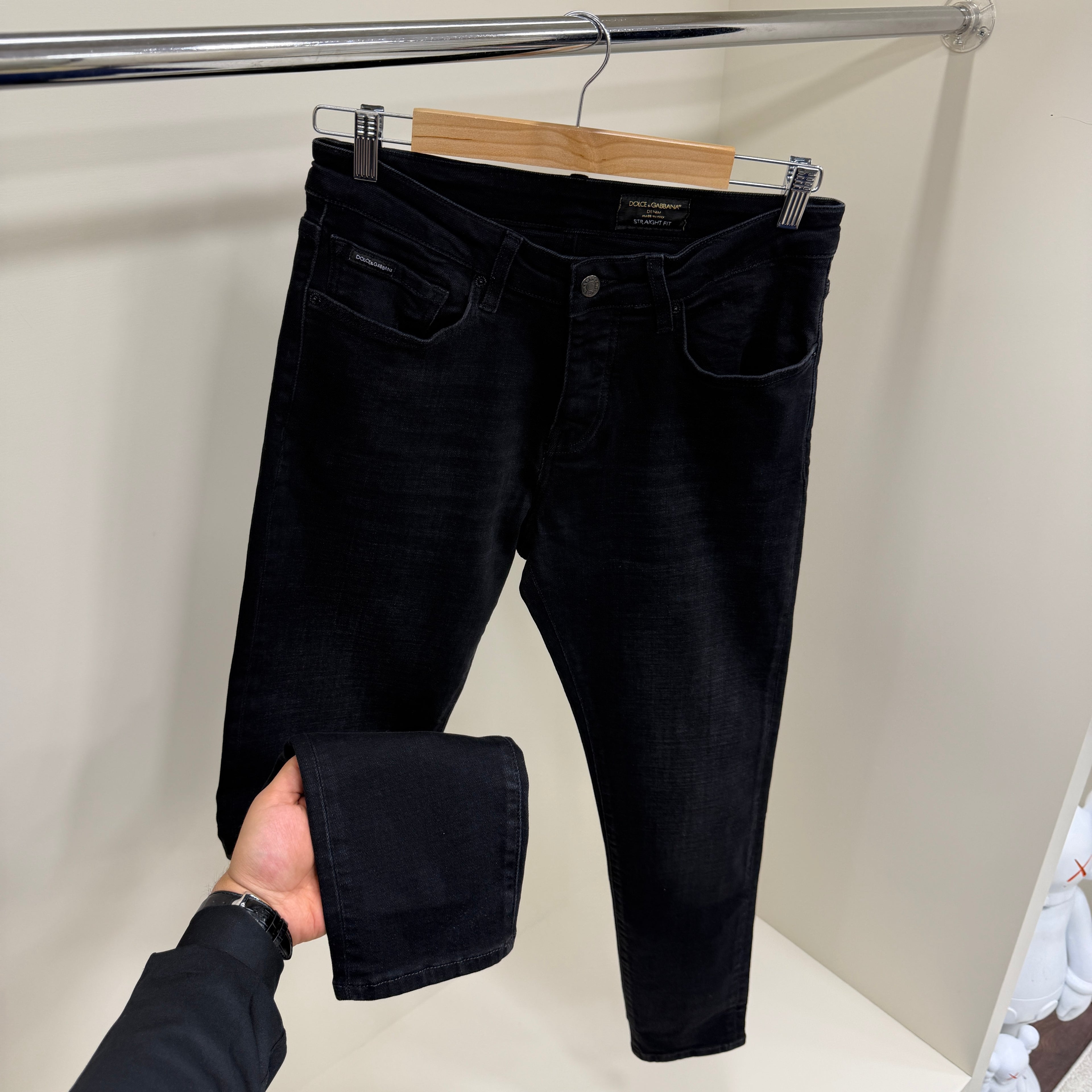 Dolce Gabbana Full Black Kot Pantolon