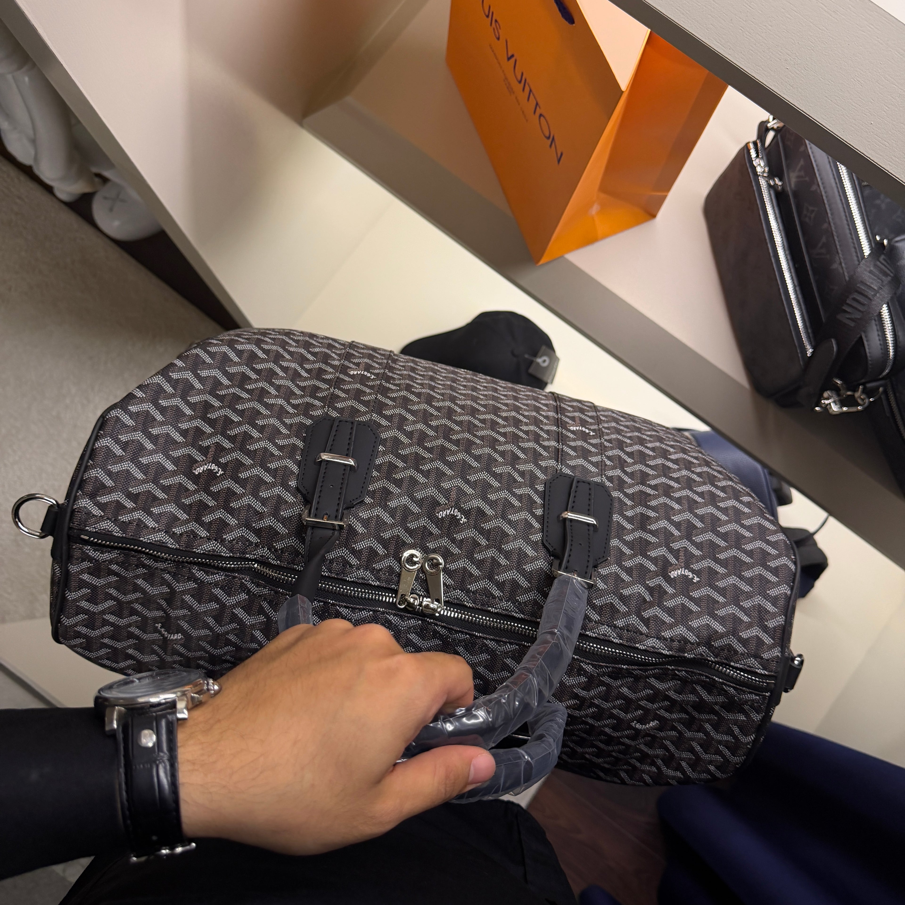 Goyard İthal Deri Çanta