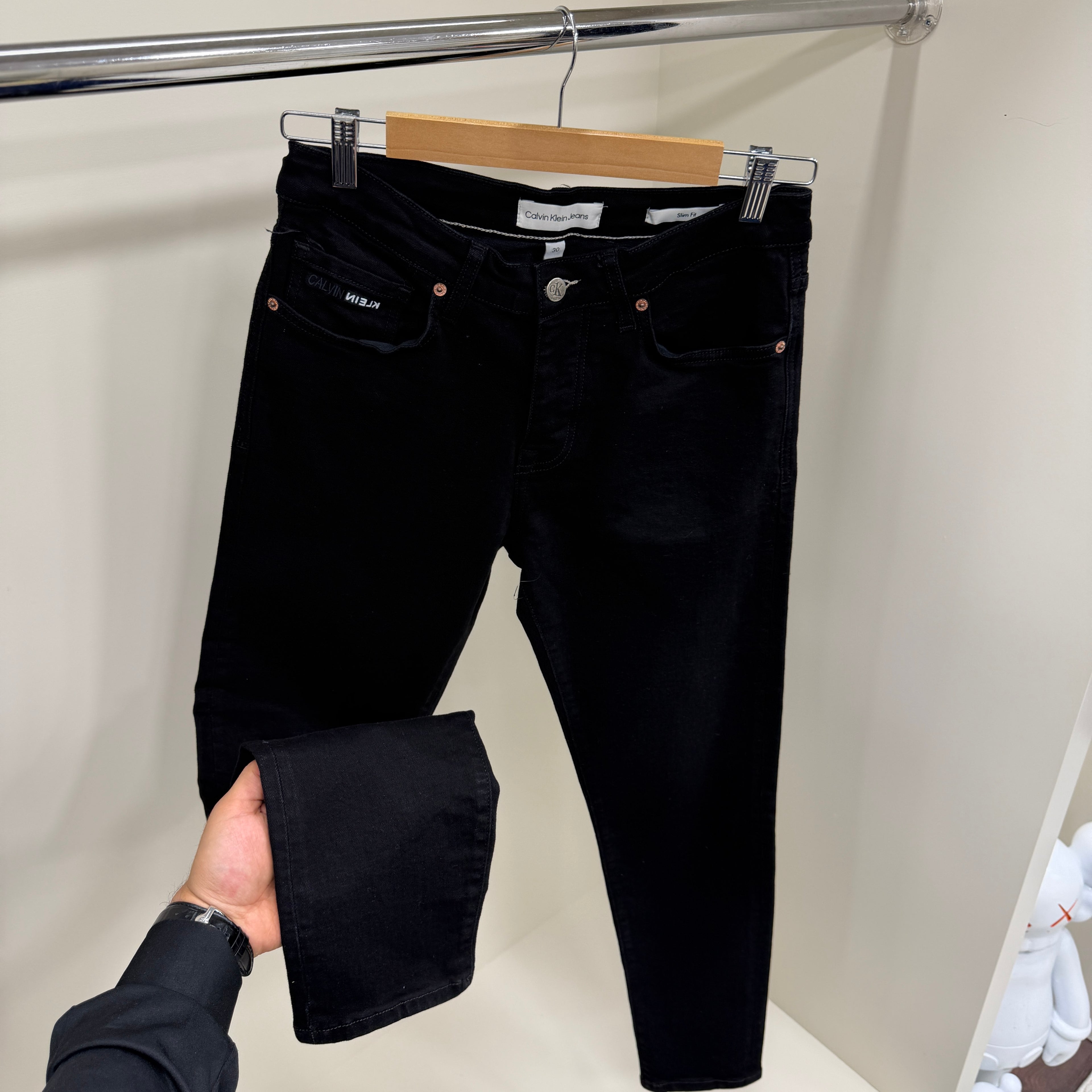 Calvin Klein Full Black Kot Pantolon