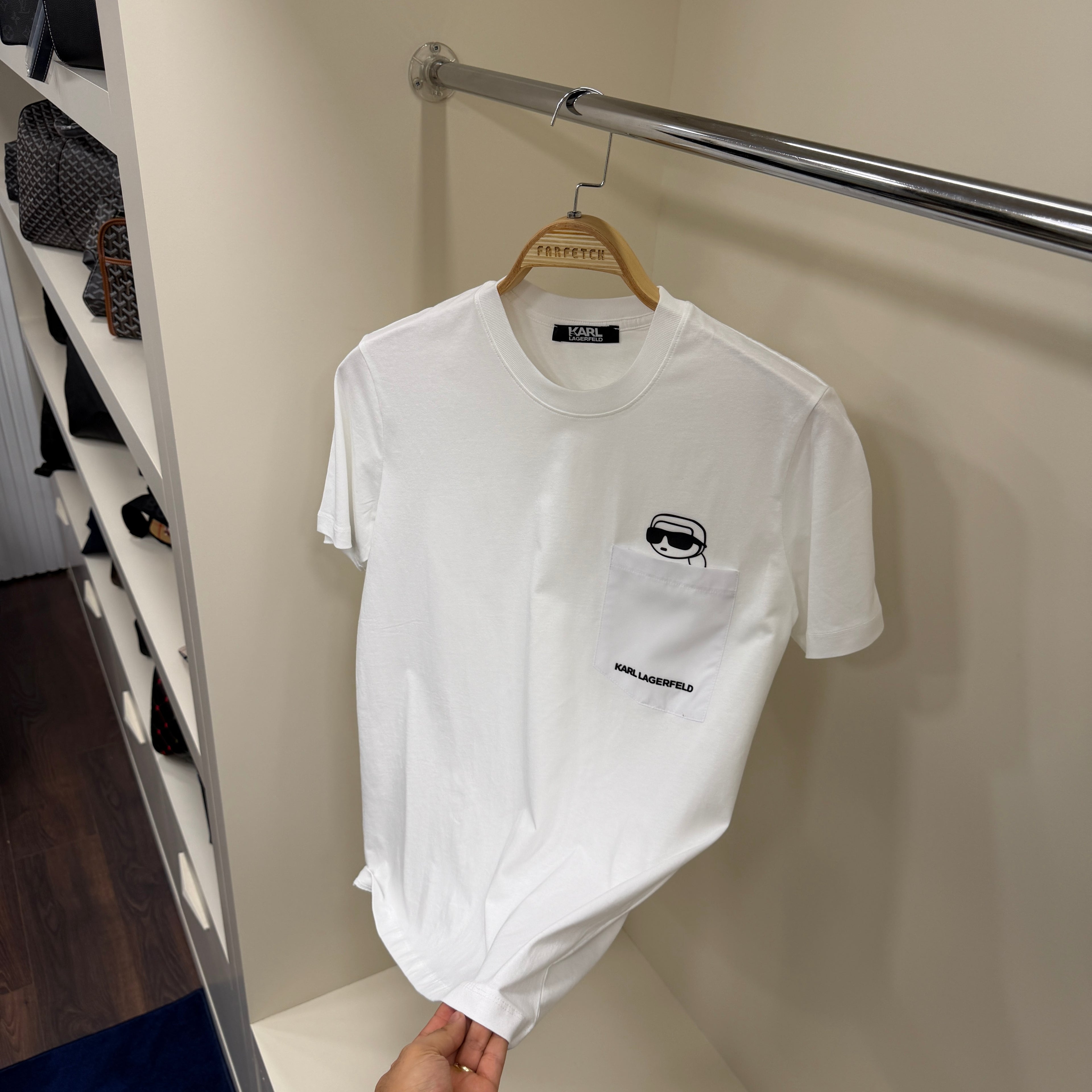 Karl Legerfeld Beyaz Tshirt