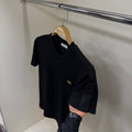 Calvin Klein Plaka Logo Siyah Tshirt