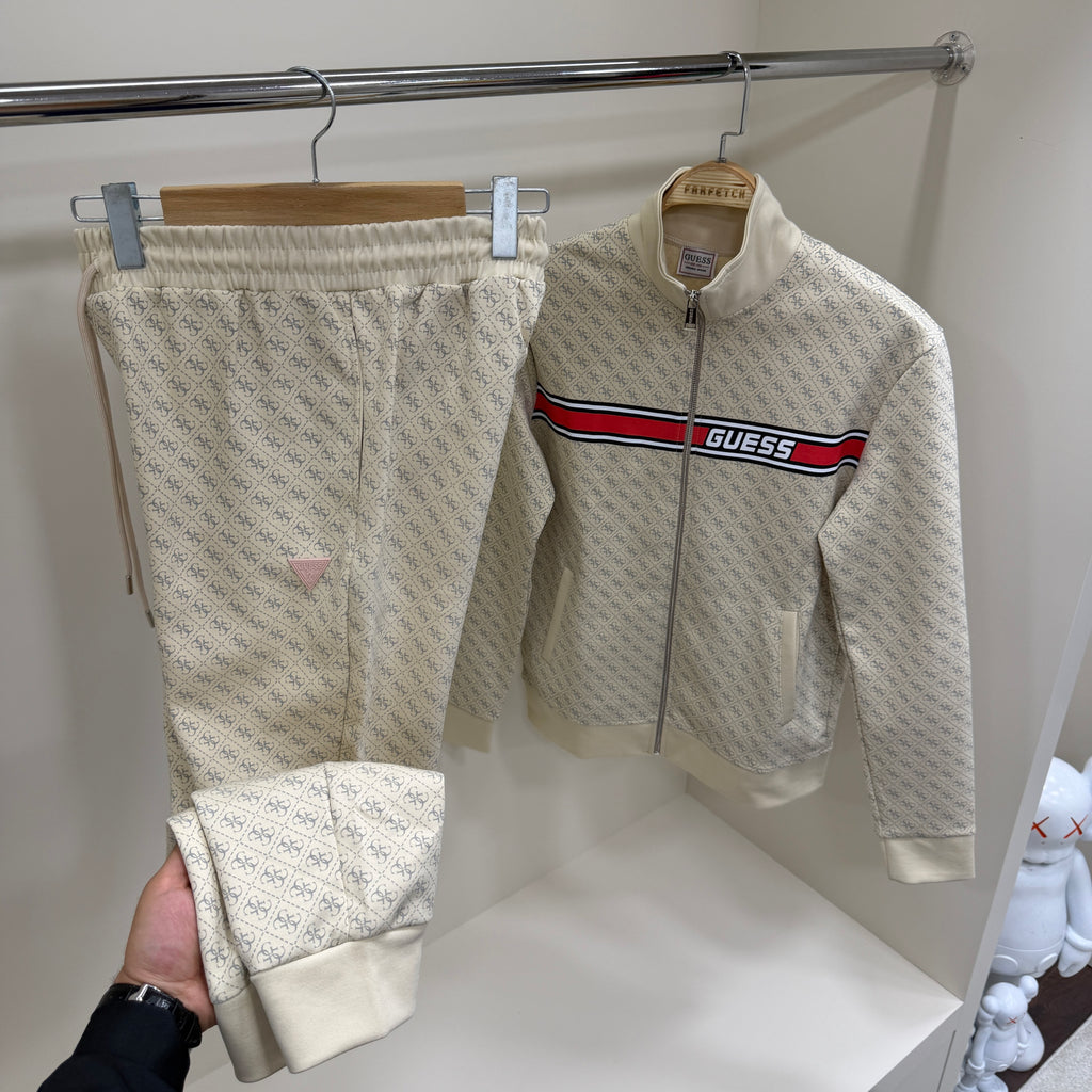 Guess Original Eşofman Takım Bej