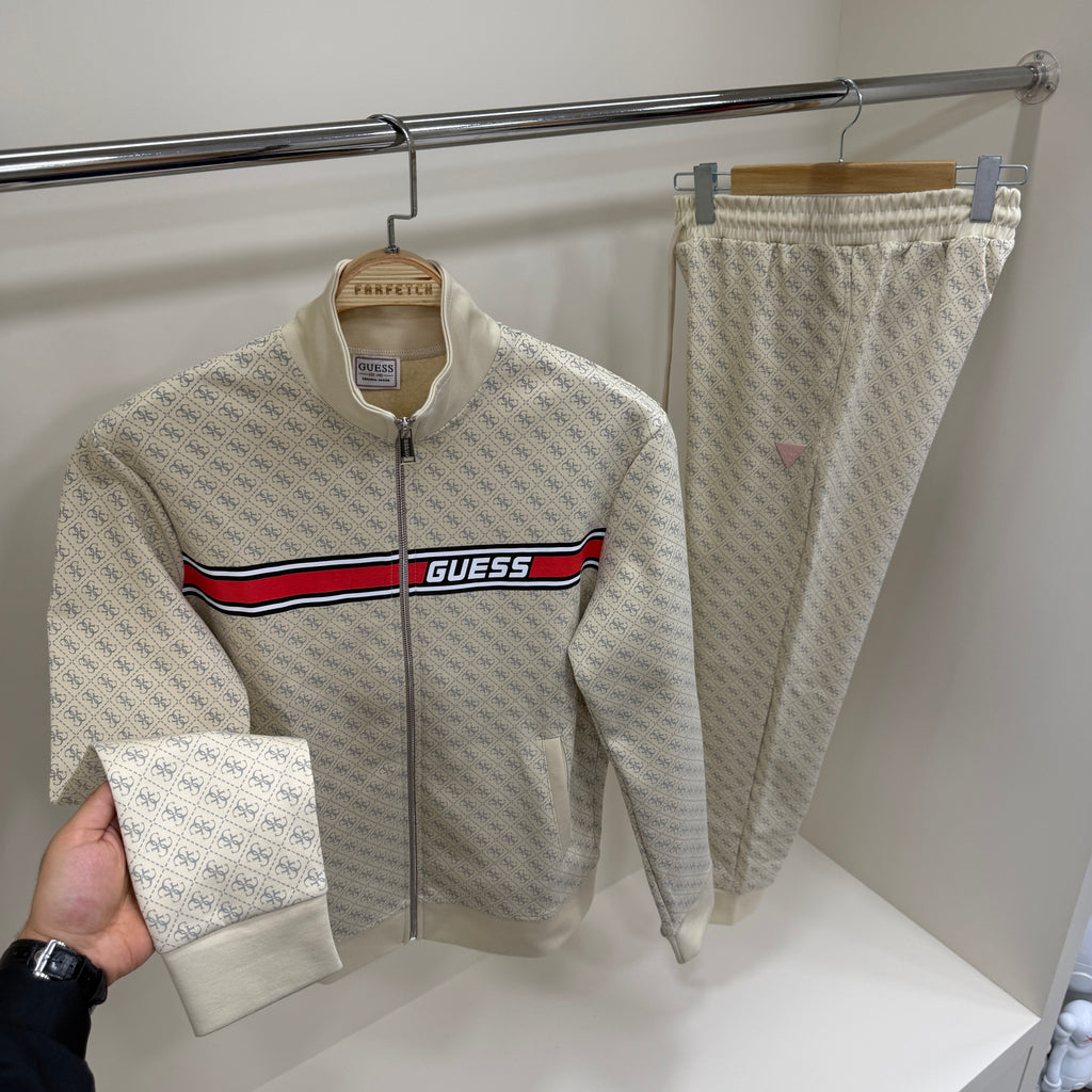 Guess Original Eşofman Takım Bej