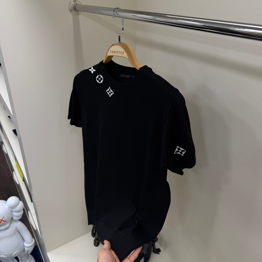 Louis Vuitton Siyah  Örme Tshirt