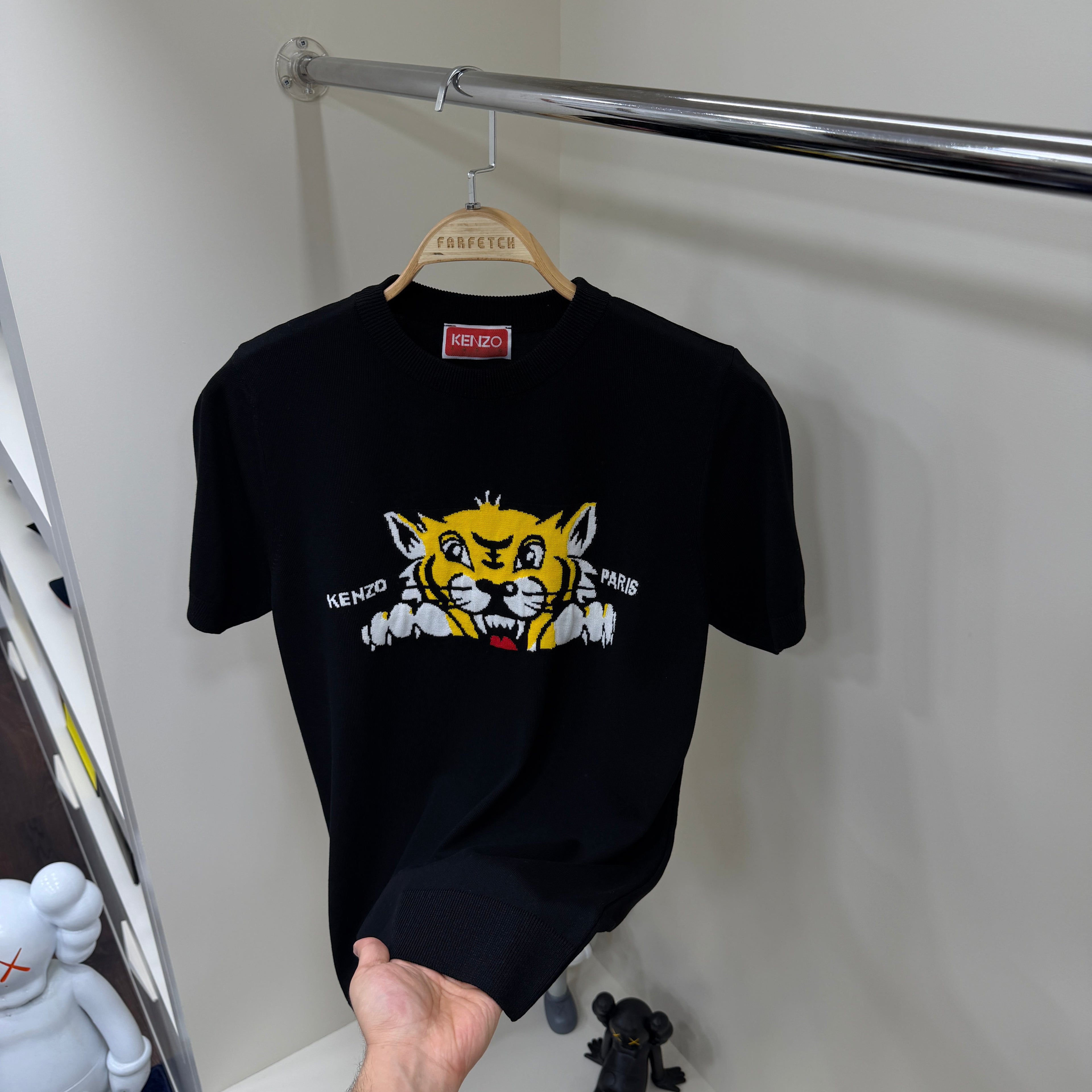 Kenzo Siyah Örme Tshirt