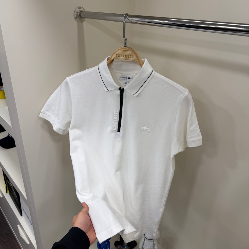 Lacoste  Beyaz Polo Yaka Tshirt