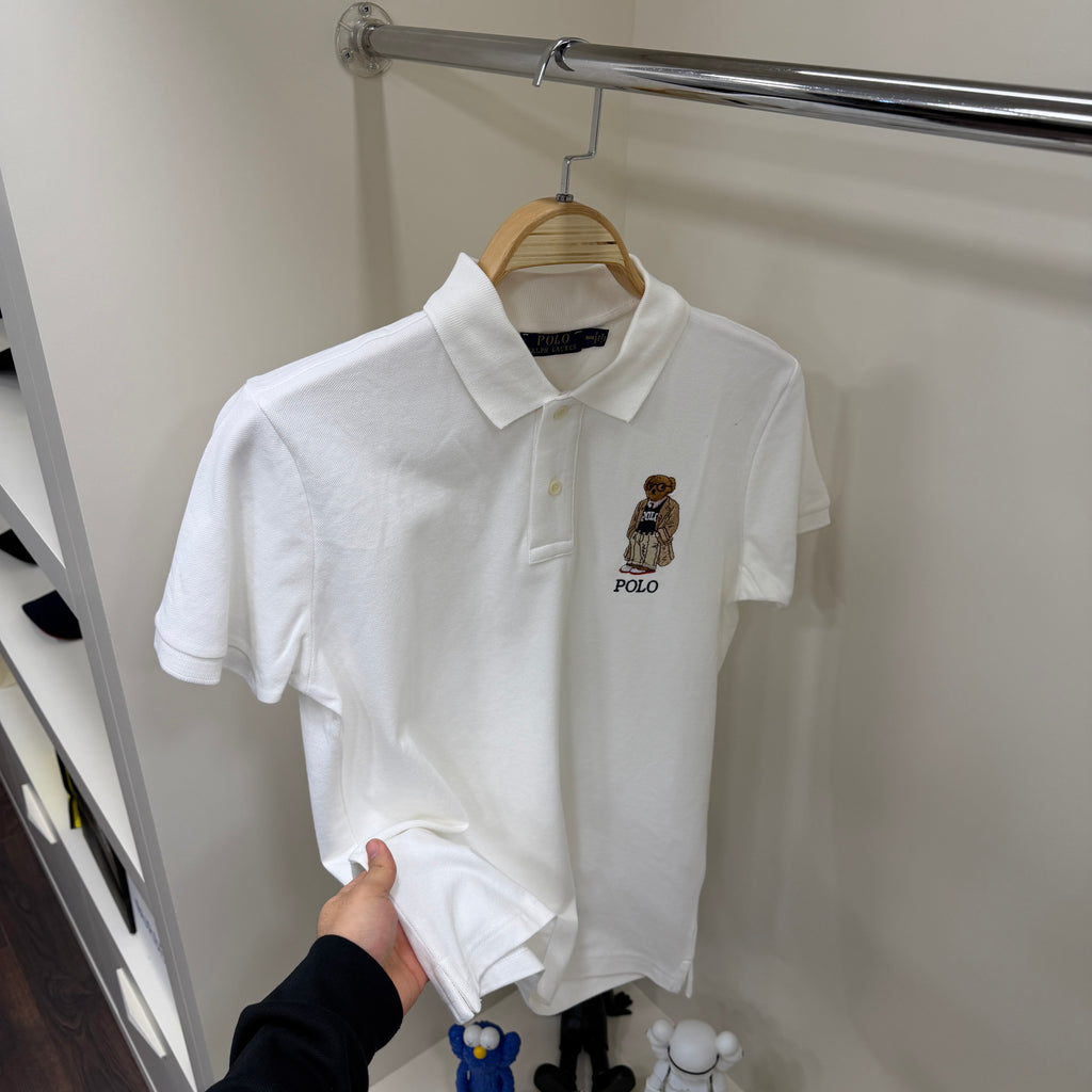 Polo Ralph Lauren Beyaz Polo Yaka Tshirt