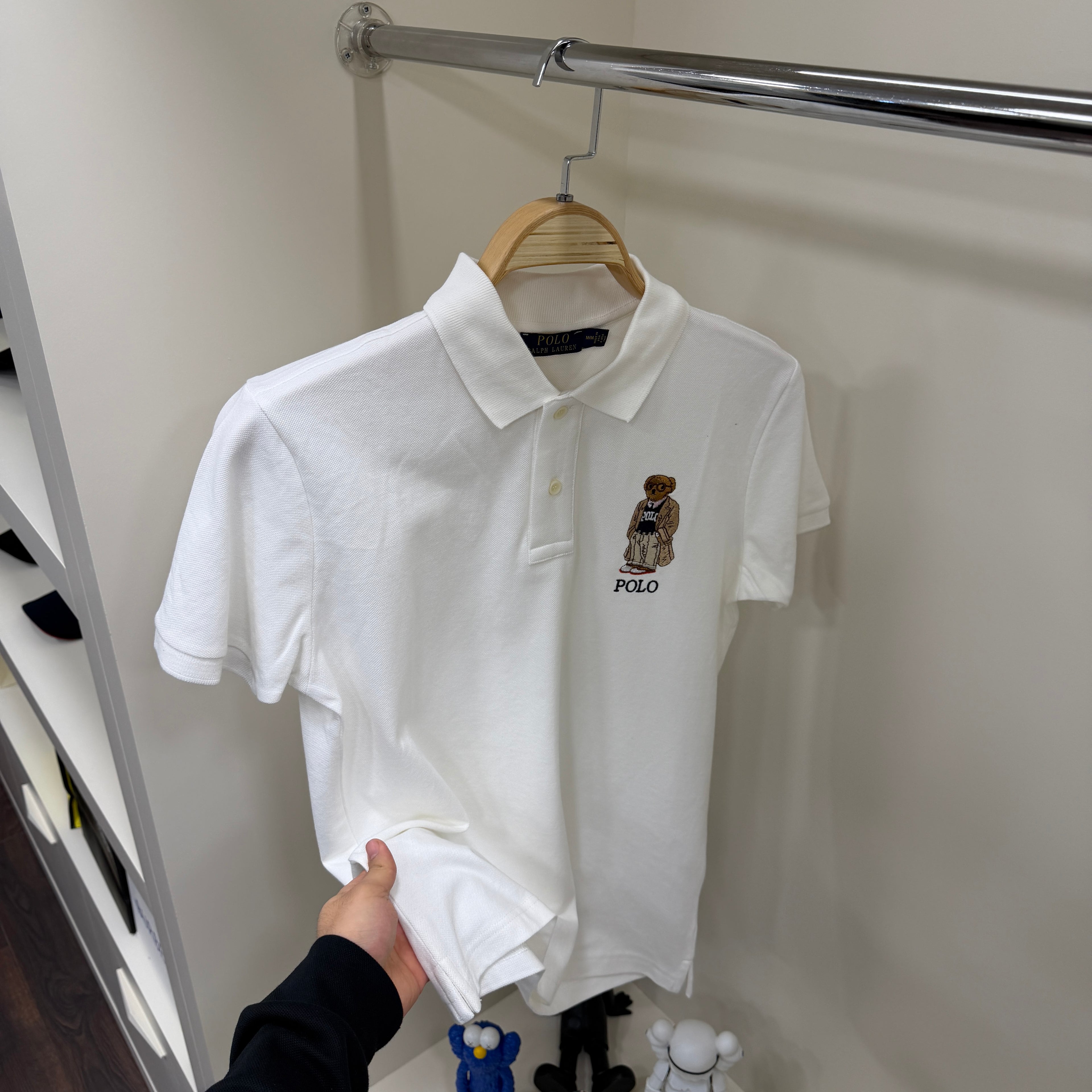 Polo Ralph Lauren Beyaz Polo Yaka Tshirt