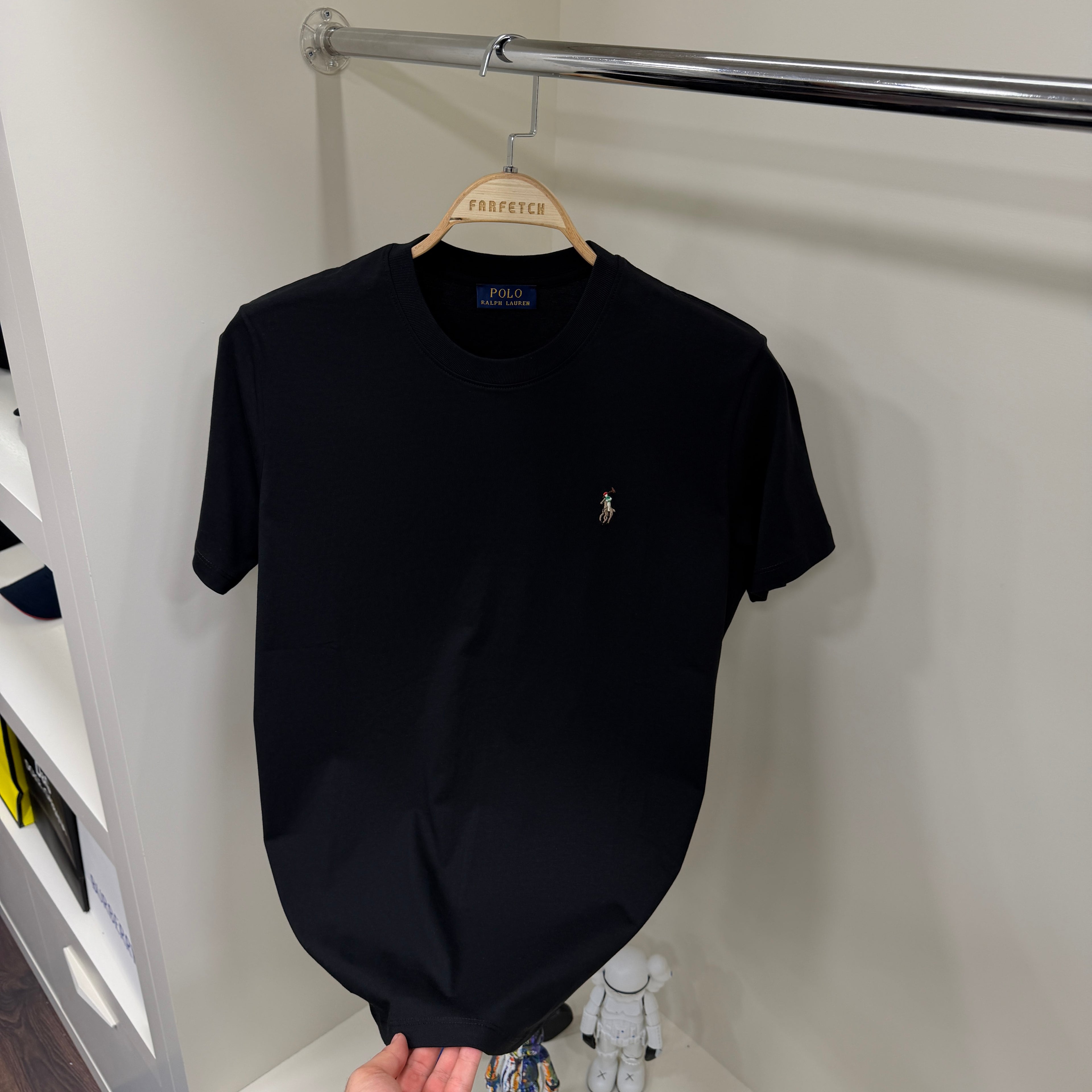 Polo Ralph Lauren Nakış Siyah T-Shirt