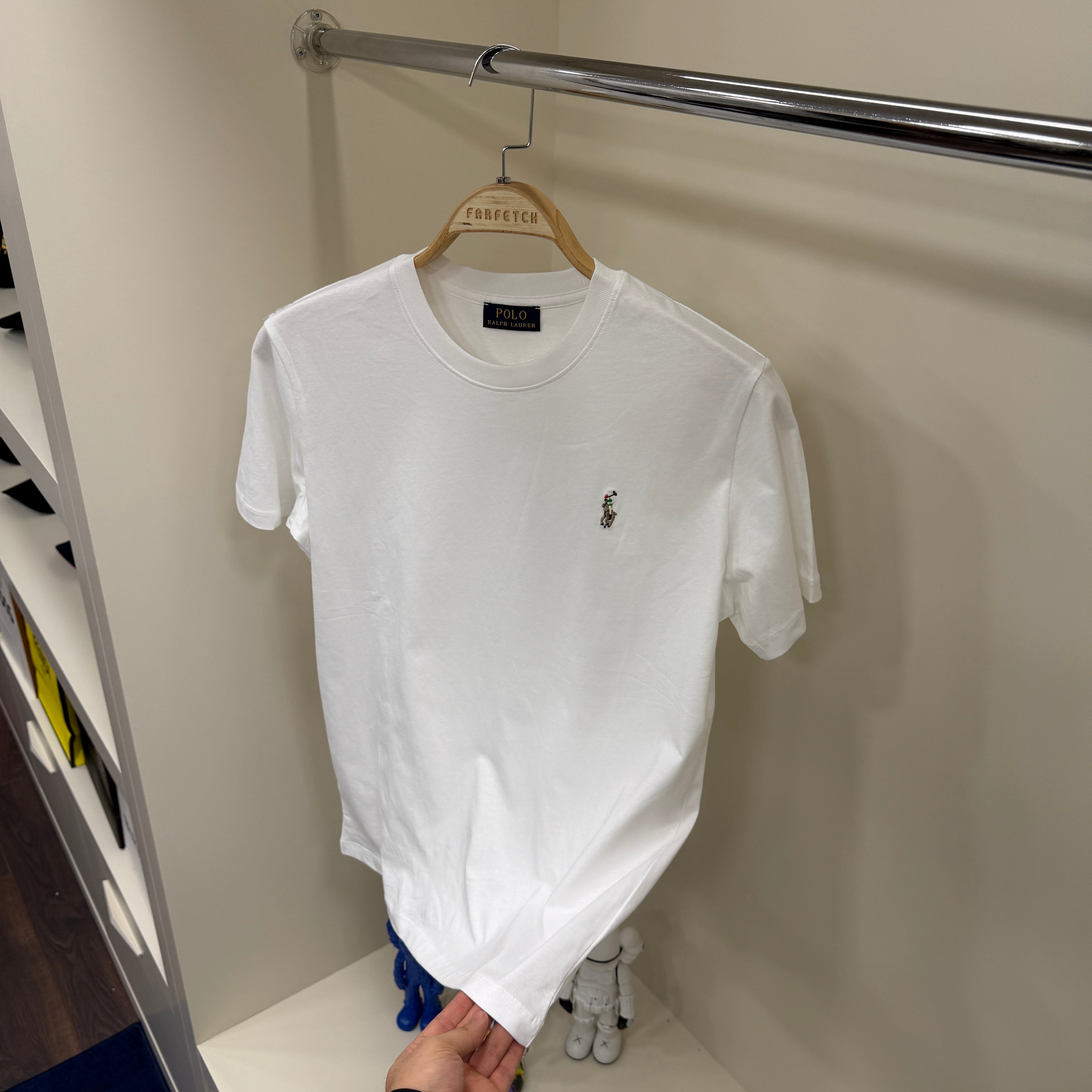 Polo Ralph Lauren Nakış Beyaz T-Shirt