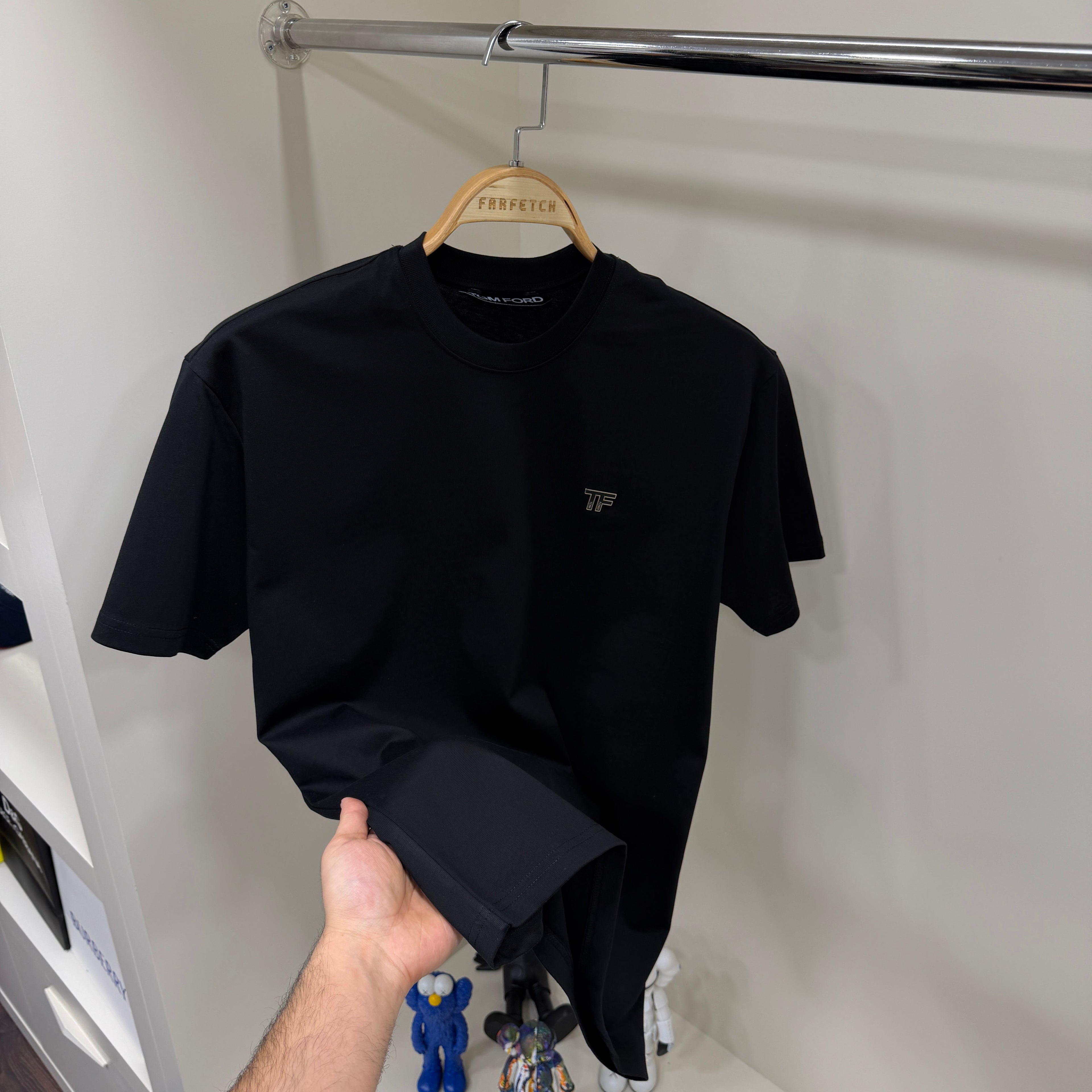 Tom Ford Old Money Siyah T-Shirt
