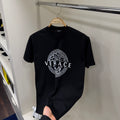 Versace Baskı Siyah  T-Shirt