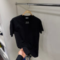 Dior Yaka Detay Siyah  T-Shirt