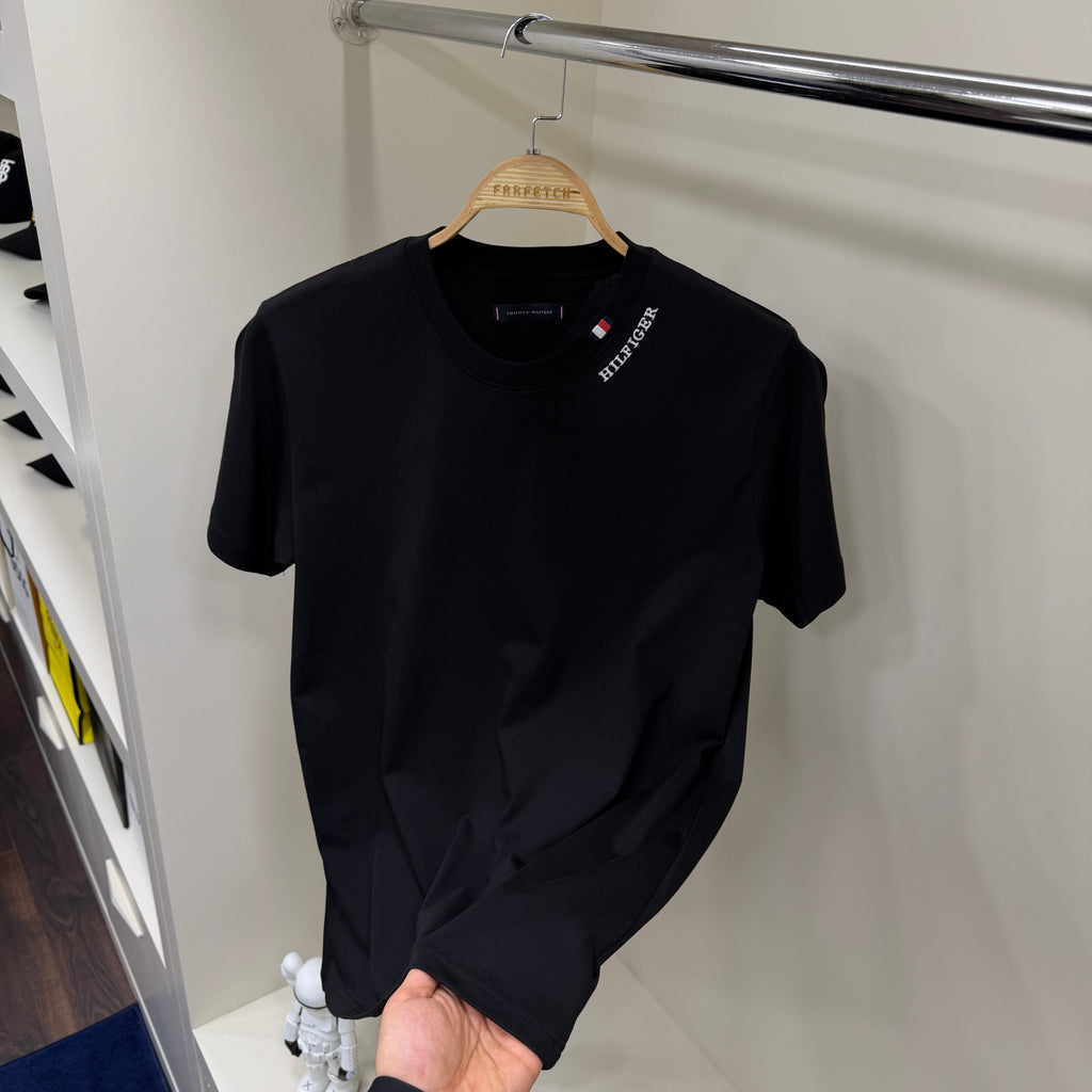 Tommy Hilfiger Yaka Detay T-Shirt