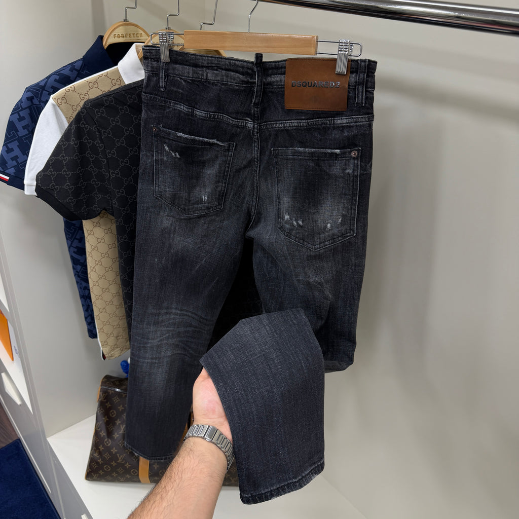 Dsquared Siyah Kot Pantolon