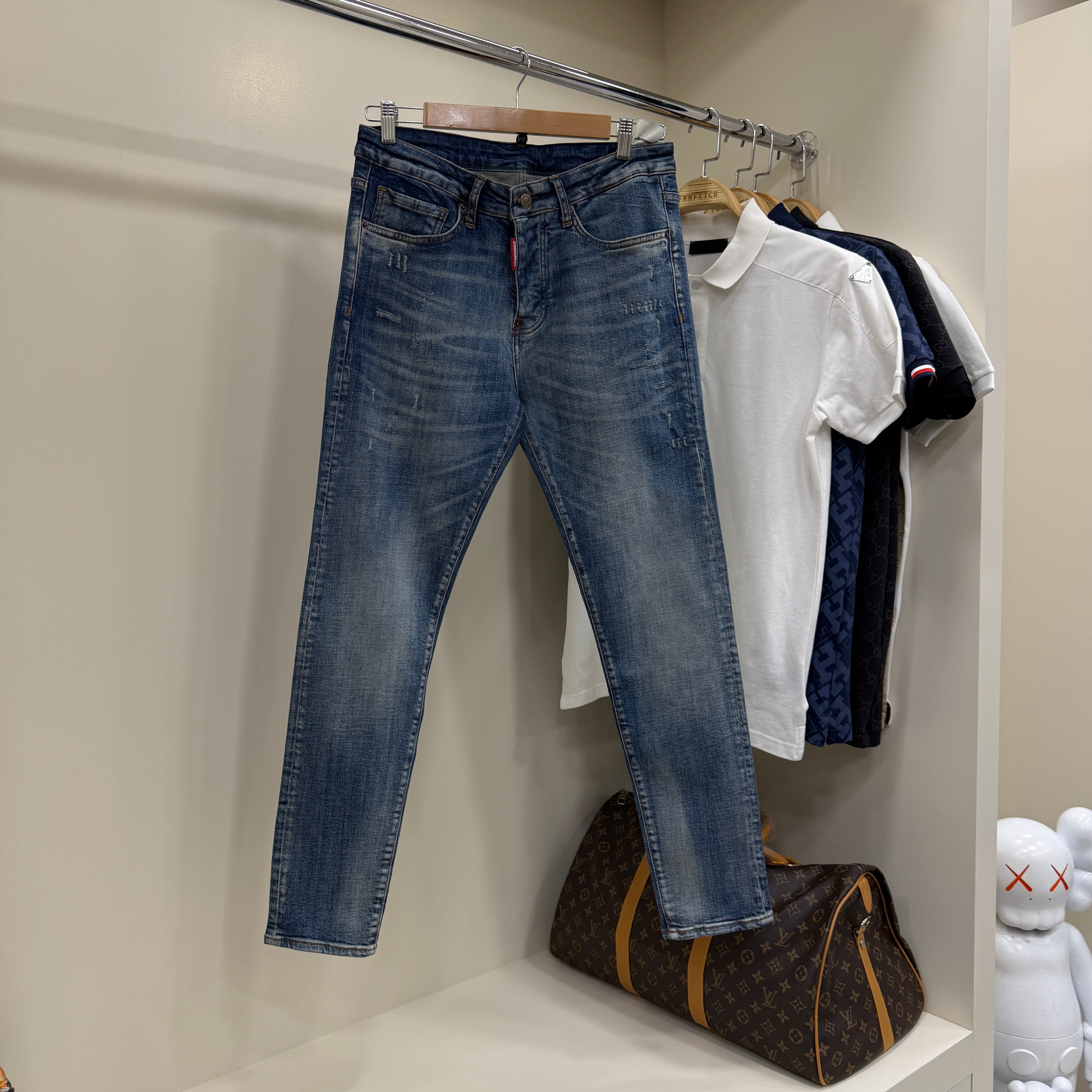 Dsquared Mavi  Kot Pantolon