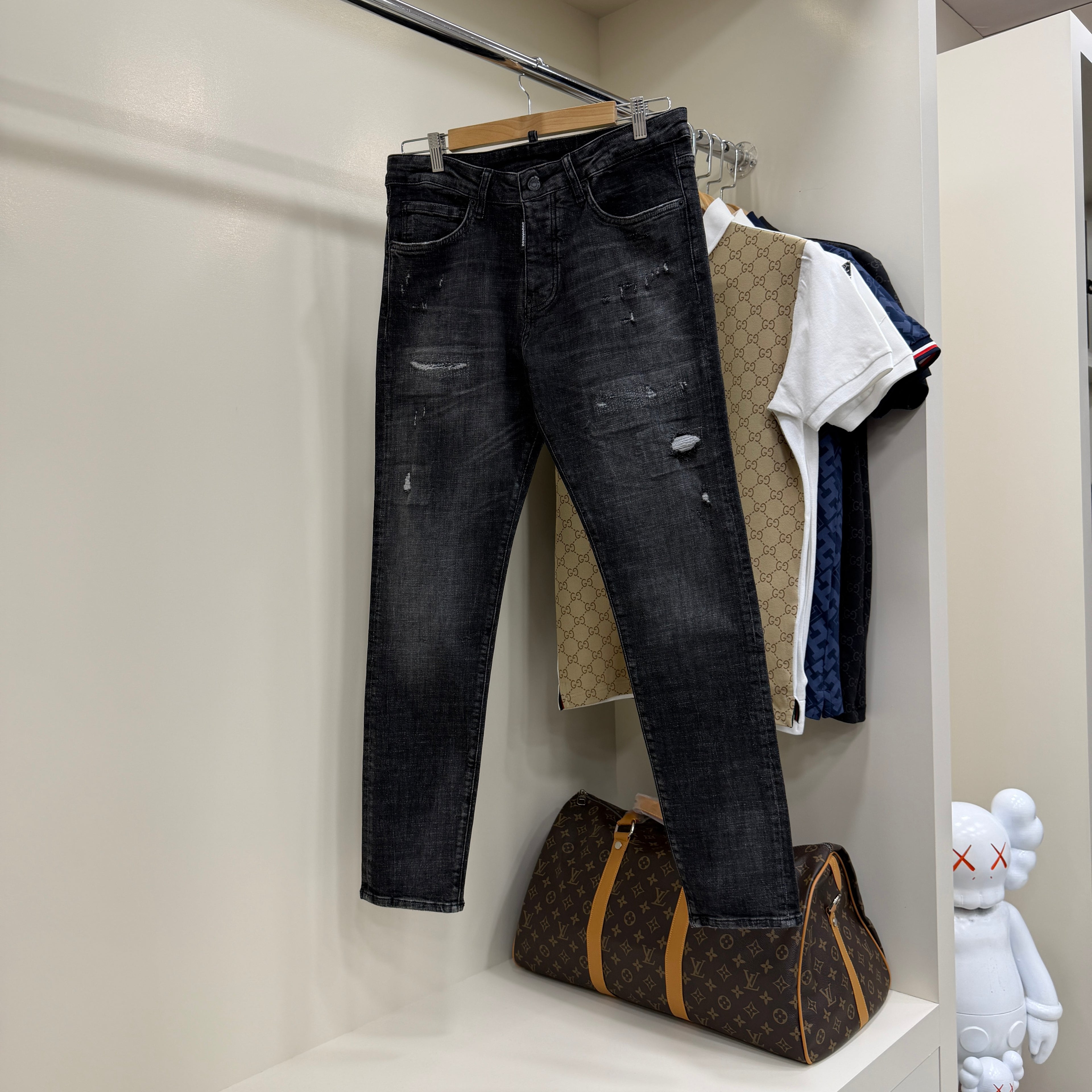 Dsquared  Siyah Kot Pantolon