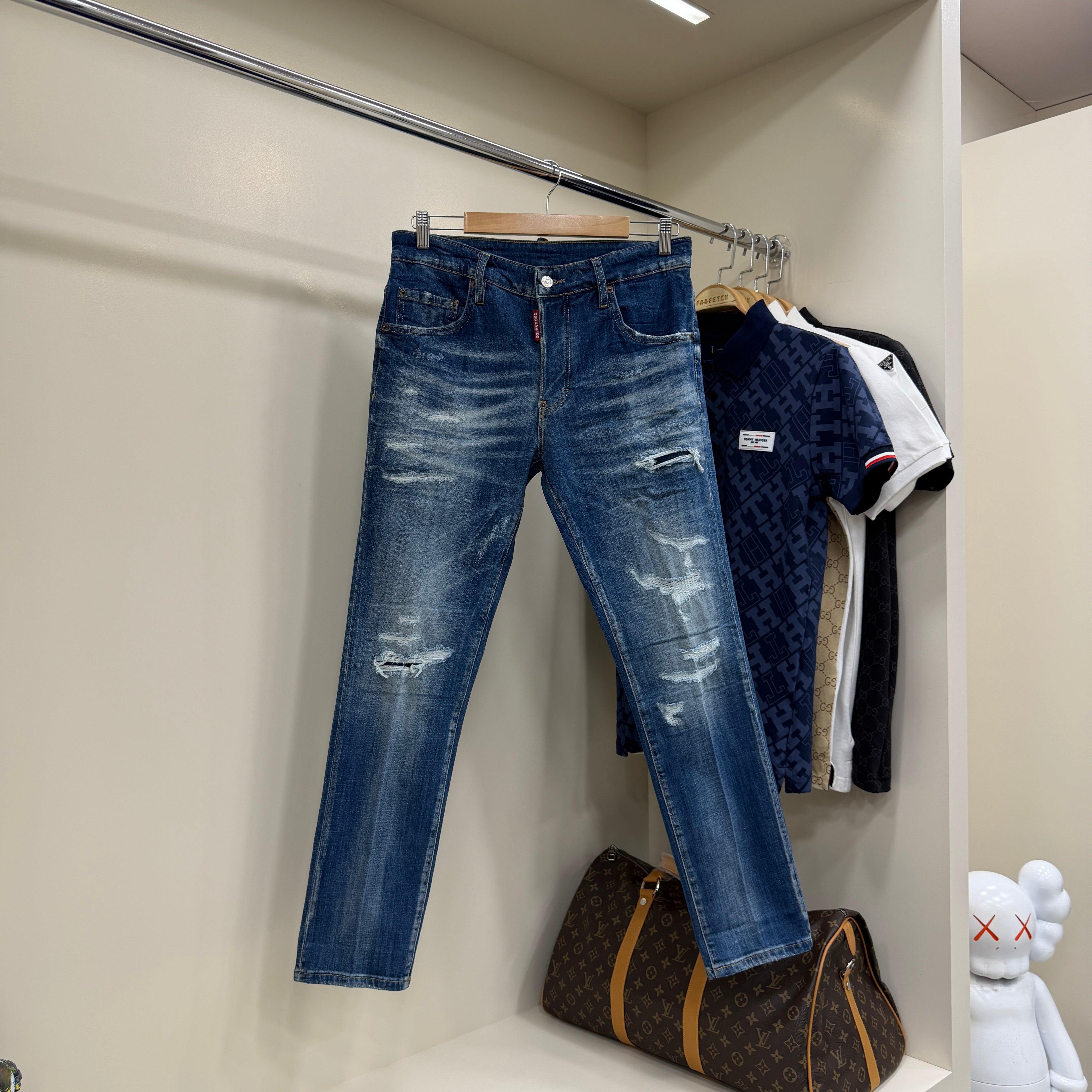 Dsquared  995 Açık Mavi Kot Pantolon