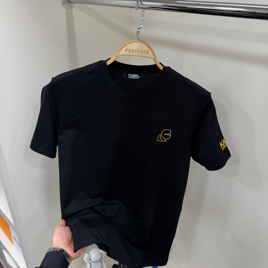 Karl Lagerfeld  Siyah T-Shirt
