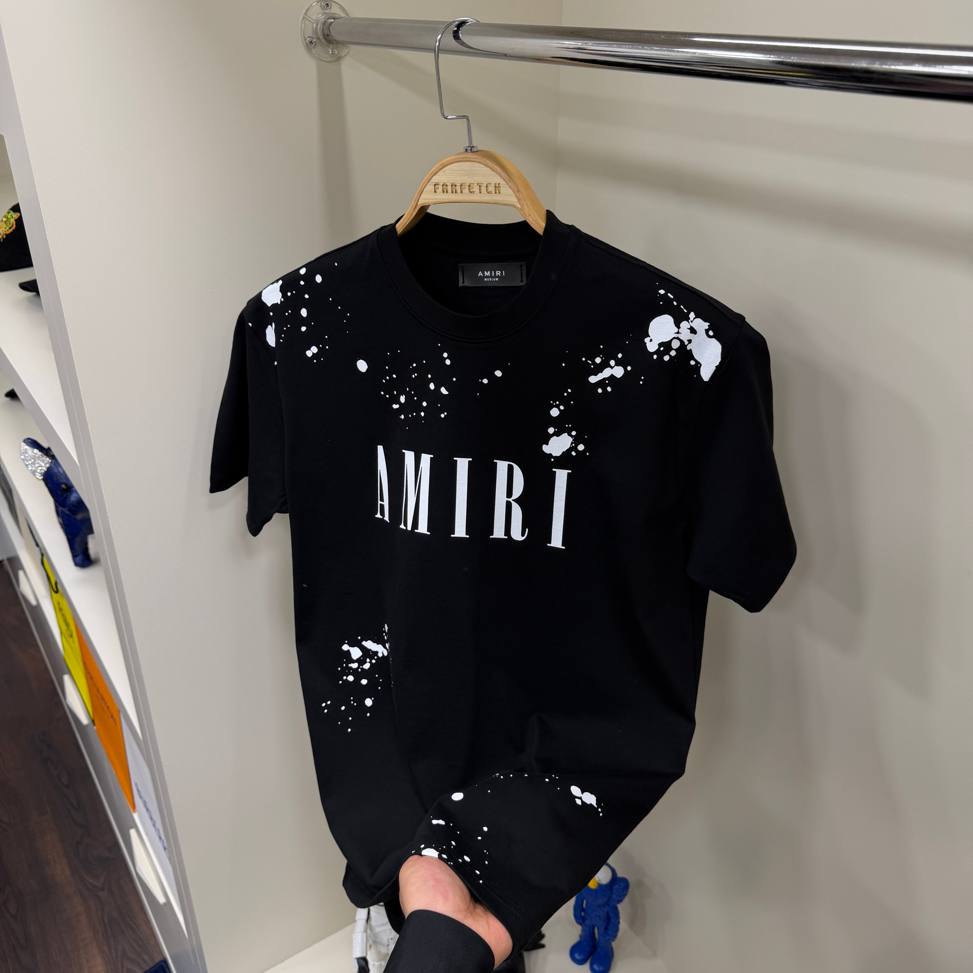 Amiri Siyah T-Shirt-