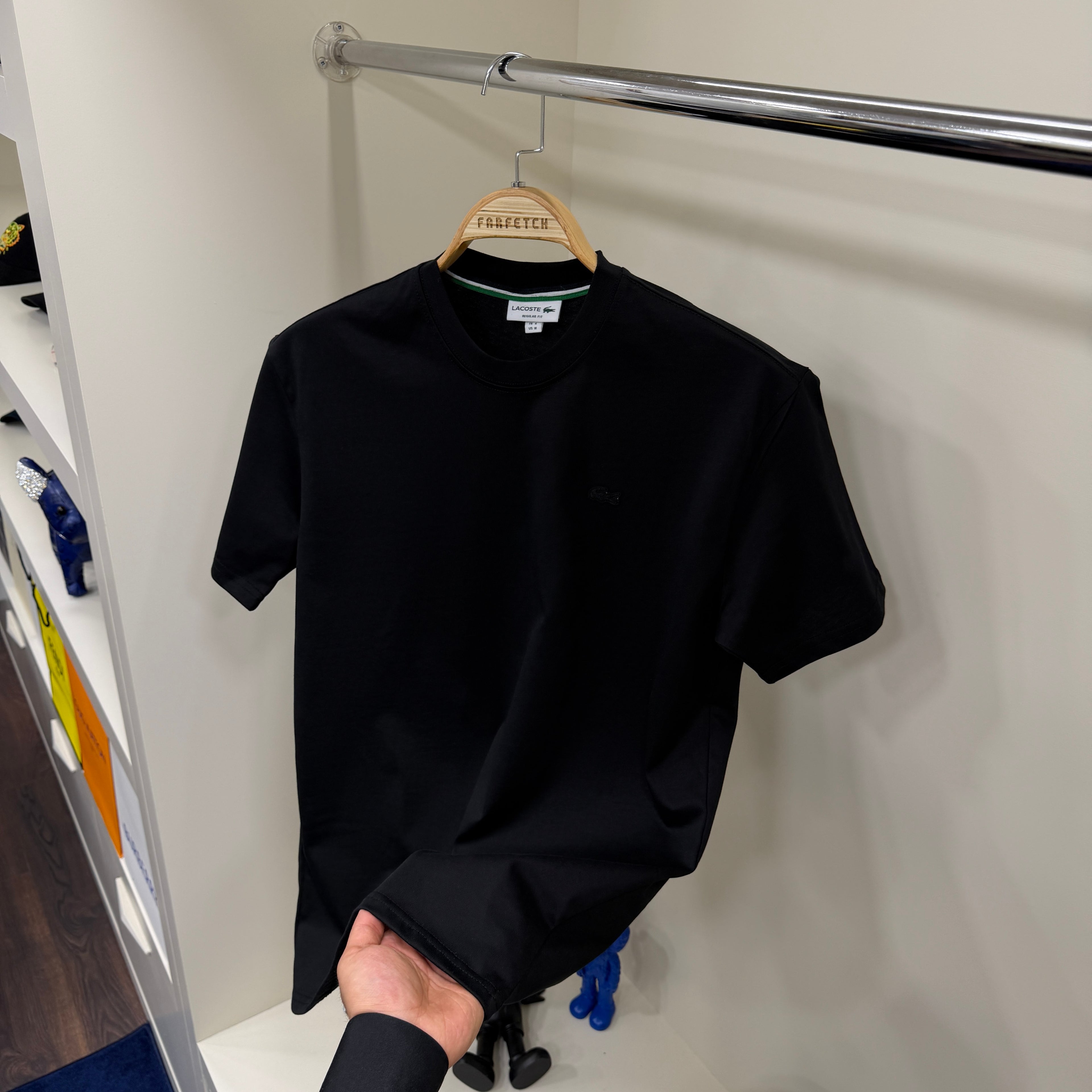 Lacoste Tona Ton Siyah T-Shirt