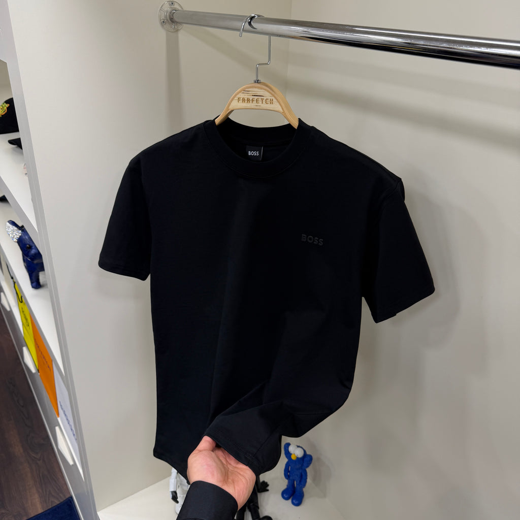 Hugo Boss Logo Siyah T-Shirt