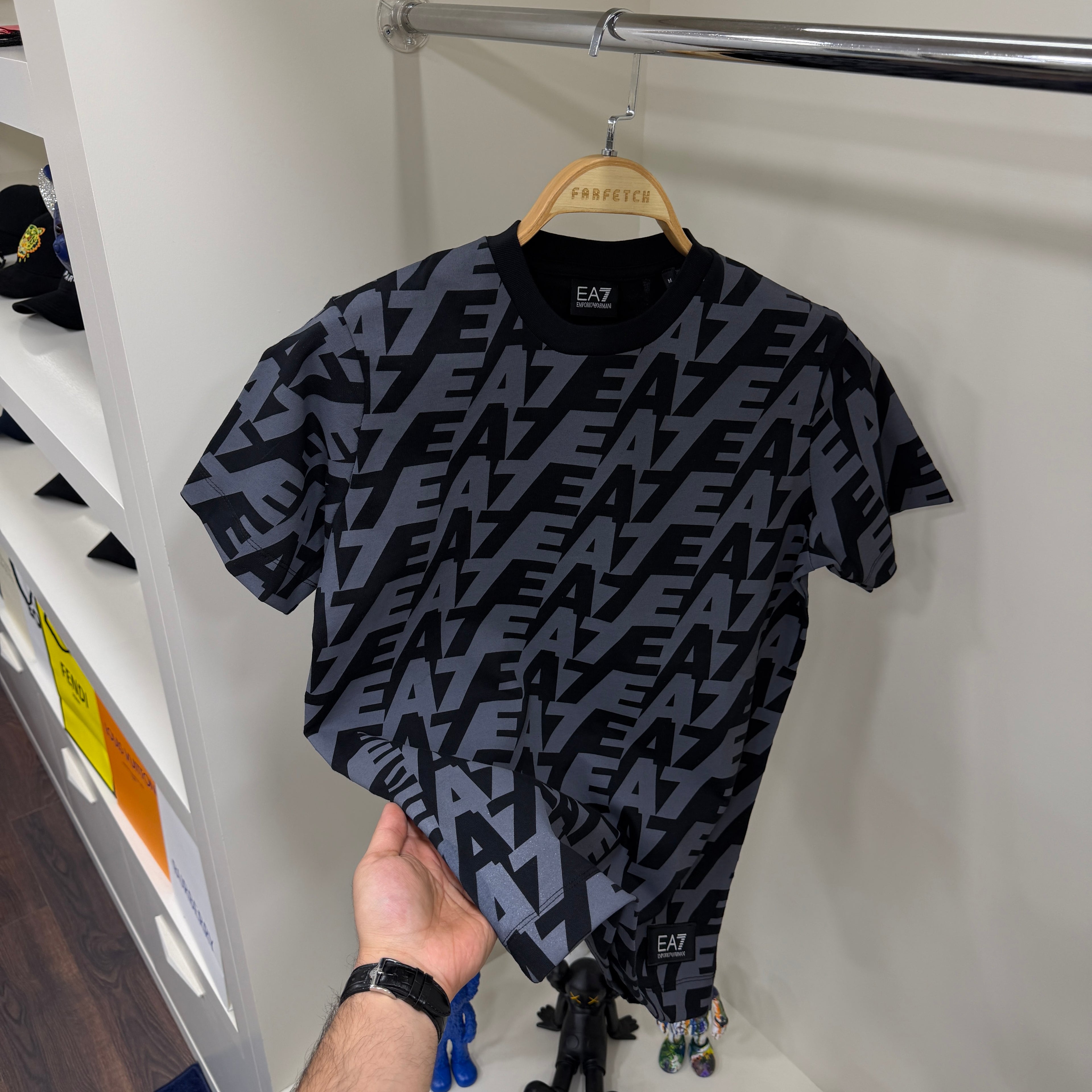 Emporio Armani Siyah T-Shirt