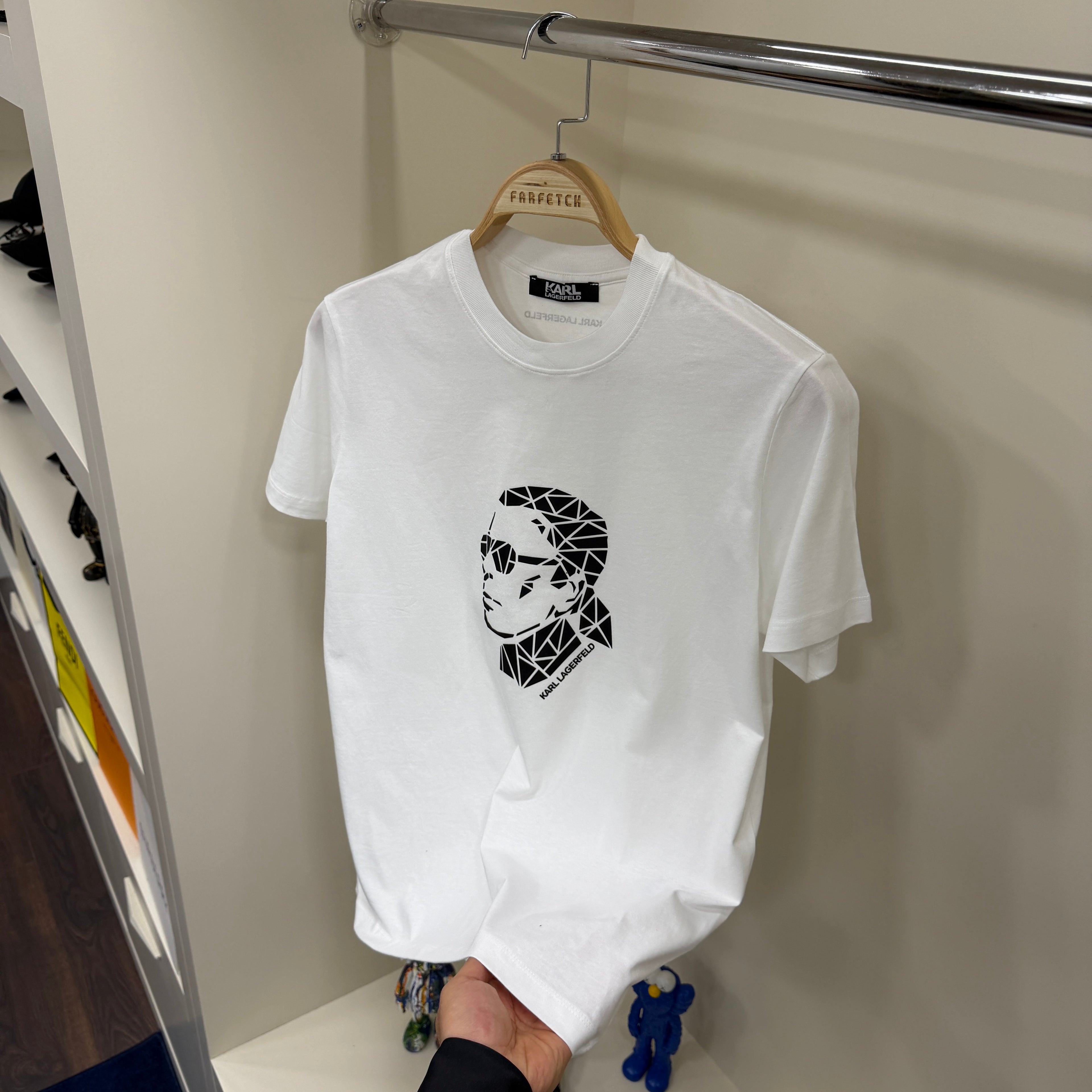Karl Lagerfeld Beyaz T-Shirt