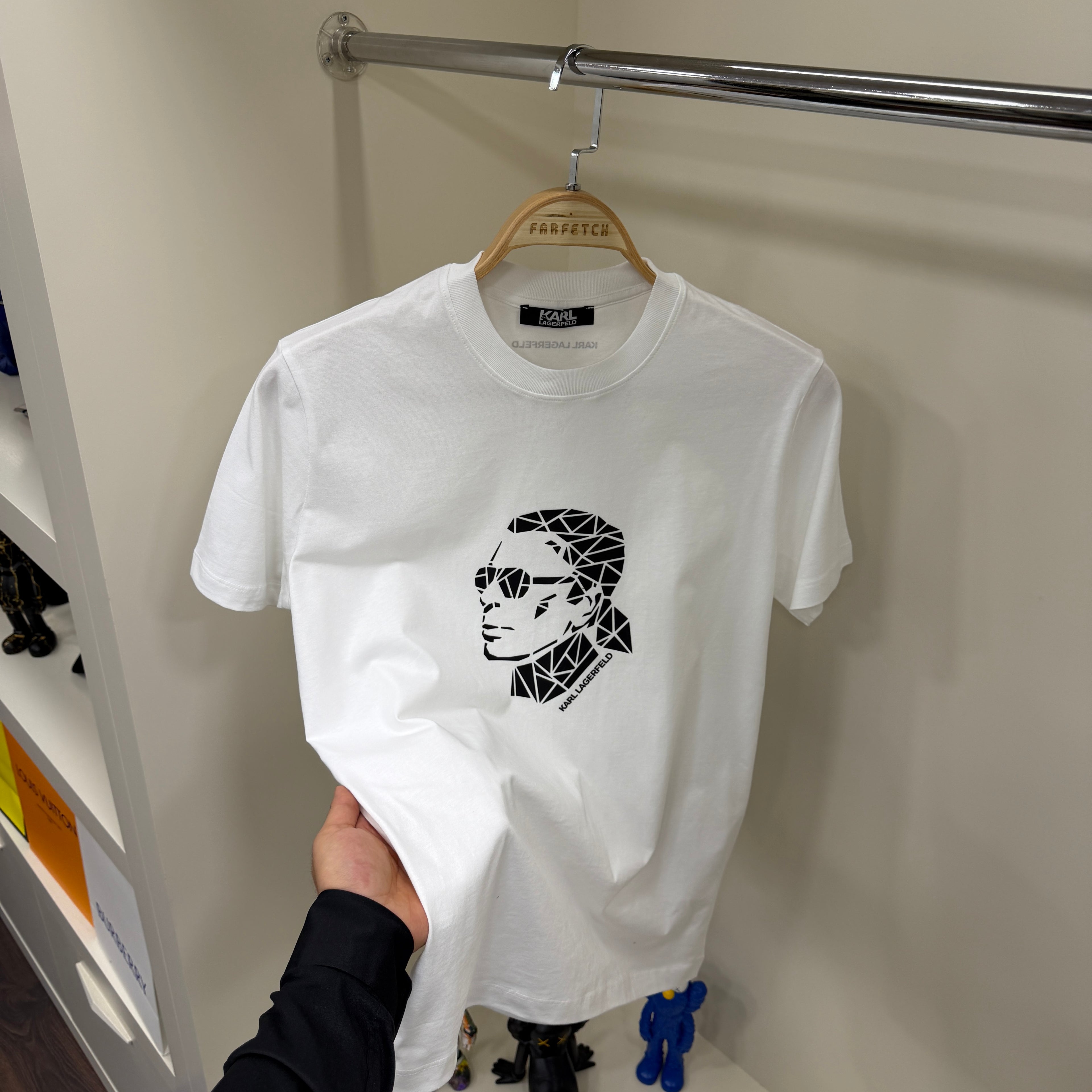 Karl Lagerfeld Beyaz T-Shirt