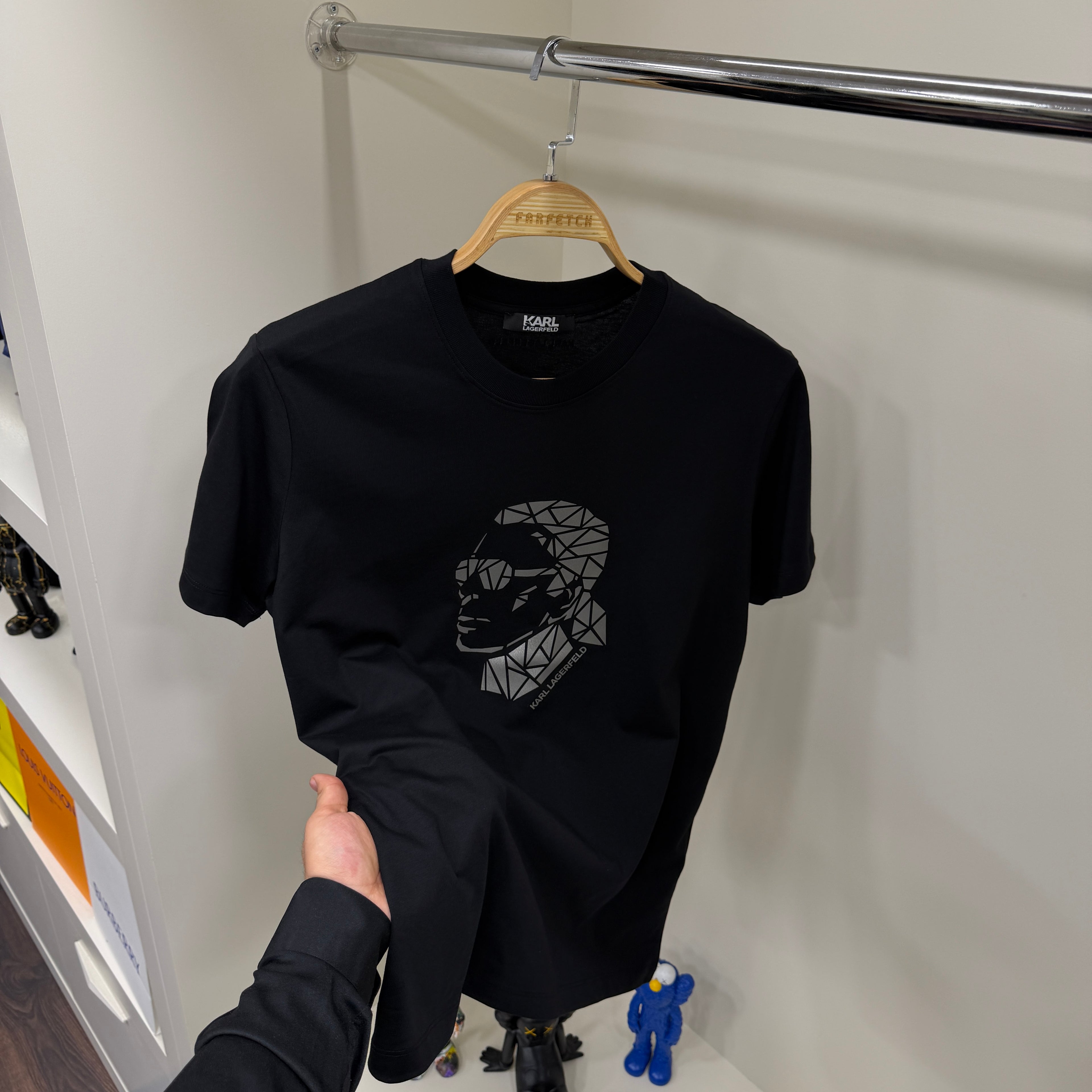 Karl Lagerfeld Siyah T-Shirt