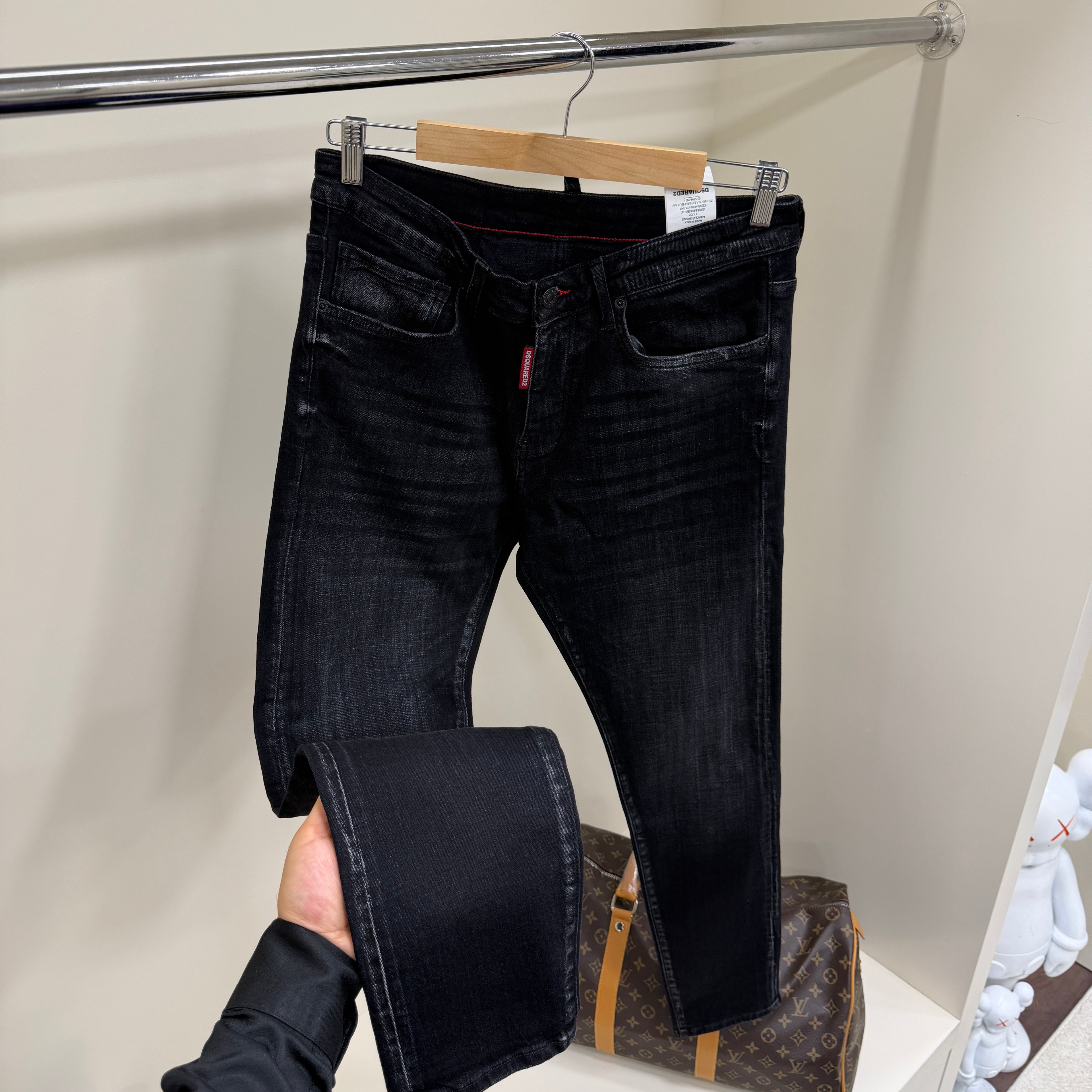 Dsquared Kot Pantolon Siyah